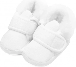 Winterliche Baby-Semischläppchen NEW BABY 3–6 Monate, Junge