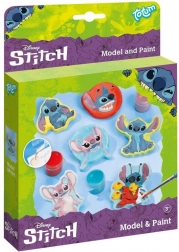 Set zum Gießen und Bemalen von STITCH-Figuren aus Gips