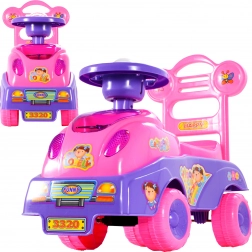 Lauflernfahrzeug und Gehwagen für Mädchen mit 17 Melodien