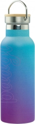 Thermoflasche mit Bambusdeckel BAAGL Gradient Blau-Violett 500 ml