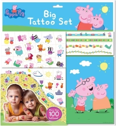 Großes Peppa Wutz Tattoo-Set