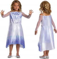 Kinderkostüm Elsa aus Disney Frozen 124–135 cm (7–8 Jahre)