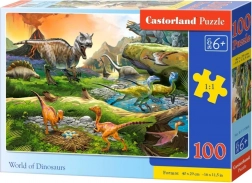 Puzzle Welt der Dinosaurier