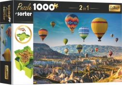 Puzzle und Sortierer TREFL 2v1 Ballons über Kappadokien 1000 Teile