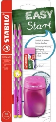 Stabilo EASYgraph Schulset für Linkshänder, rosa