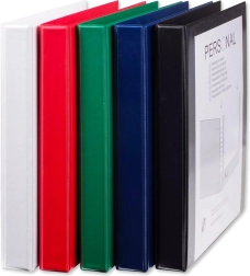 Katalogordner A4 mit D-Ringen, rot