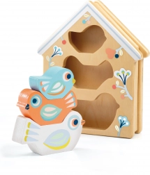 Einlegepuzzle Vogelhaus von Djeco