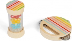 Bigjigs Toys Mini-Set Regenstab und Tamburin