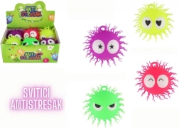 Antistress flauschiger Silikonball mit Licht