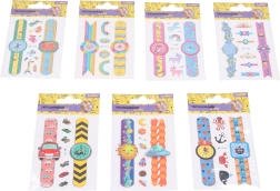 Temporäre Tattoo-Aufkleber Uhren 7,5 × 11 cm – 8 Varianten