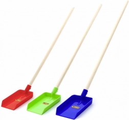 Kunststoffschaufel mit Holzstiel WADER-POLESIE