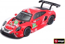 Metallmodell Bburago Porsche 911 RSR LM 2020 1:43 in dekorativer Schachtel