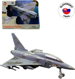 Aufzieh-Jagdflugzeug mit Licht und Sound