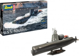 Plastikmodell des Schiffes U.S.S. Nautilus 1:305