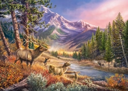 Puzzle Herbstlicher Umzug 1000 Teile