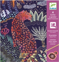 Kratzen Bilder Wilde Afrika Djeco