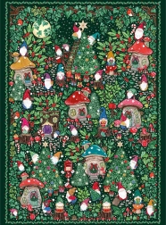 Puzzle Gibsons The Art File: Weihnachtsdörfchen 1000 Teile