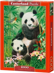 Puzzle 1000 Teile CASTORLAND Panda Brunch