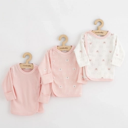 Babyhemdchen New Baby Classic II, Set 3 Stück, rosa