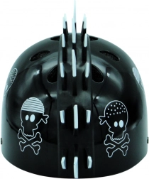 Helm für Piraten schwarz Größe M