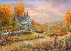 Puzzle Herbst in Apple Hill 500 Teile