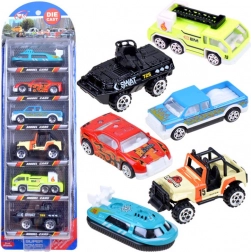 Metallspielzeugautos – Set mit Militärfahrzeugen, 6 Stk. – Mix