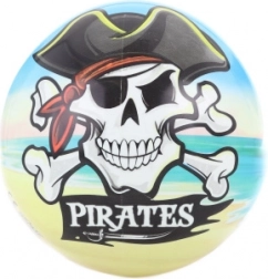 Ball mit Piratenmotiv 23 cm