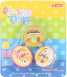 Leuchtender Kreisel mit Batterien – Farbmix