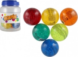 Glitzernder Springball 6 cm