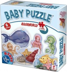 D-Toys Baby-Puzzle Unterwasserwelt 6-in-1 (2–5 Teile)