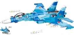 Sluban Model Bricks Jagdflugzeug Su-27 2-in-1