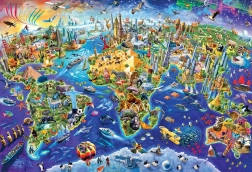 Puzzle Verrückte Welt 2000 Teile EUROGRAPHICS