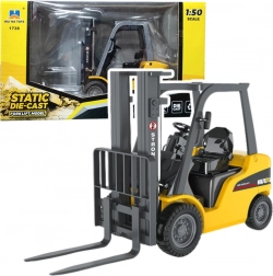 Metall-Gabelstapler Huina Gelb 1:50