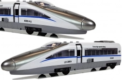 Pendolino-Zug mit Zugleine, weiß, mit Sound und Licht