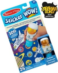 Sticker Wow Kreativset mit Stempel und Aufklebern – Astronaut