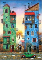 Puzzle Herbstregen 1000 Teile