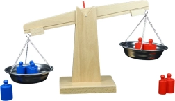 Kinder-Holzwaage