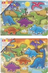 Holz-Puzzle Dinosaurier