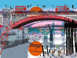 Puzzle in London 1500 Teile von Ravensburger