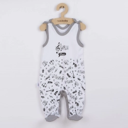 Baby-Baumwoll-Strampler New Baby Music