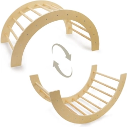 Kletterbogen 2-in-1 natürlich für Kinder