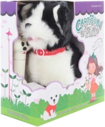 Hund mit Kabelsteuerung