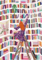 Puzzle Magnolia Bücher sind meine Freunde 1000 Teile