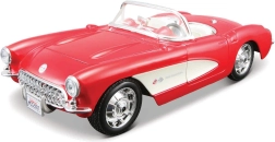 Maisto 1957 Corvette Modellauto-Bausatz 1:24
