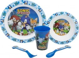 Kinder-Essgeschirr Sonic 5v1