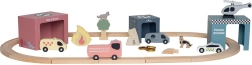 Jabadabado Holz-Eisenbahnstrecke – Rettungsdienst