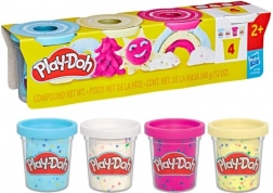 Play-Doh Set mit Dosen und Konfetti
