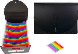 Registermappe mit farbigen Registertabs A4 Dokumente