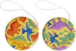 Metall-Jo-Jo mit Dinosaurier-Motiv