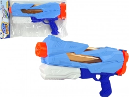 Große Wasserpistole 800ml Blau